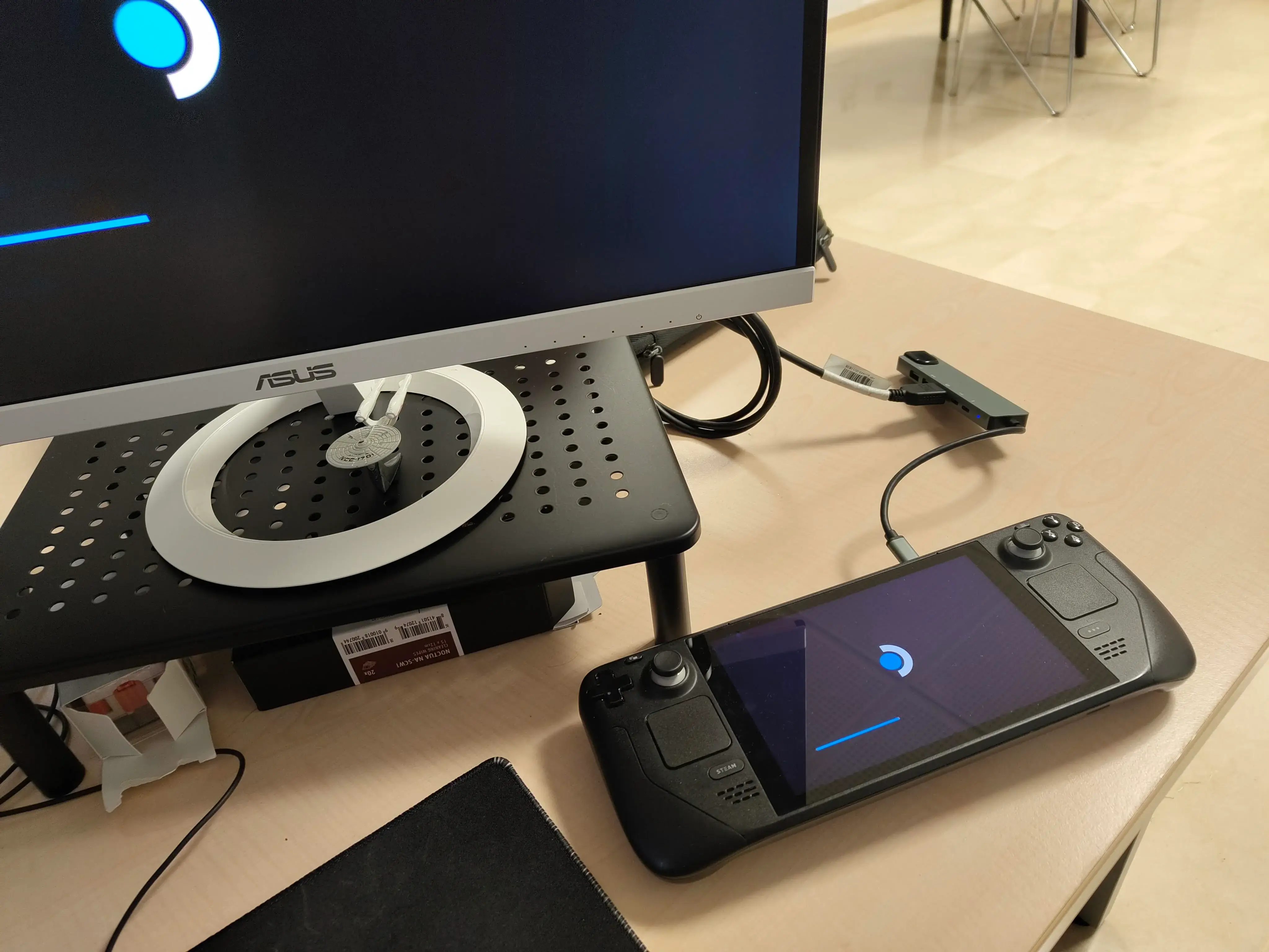 Steam Deck instalando la nueva versión de la BIOS